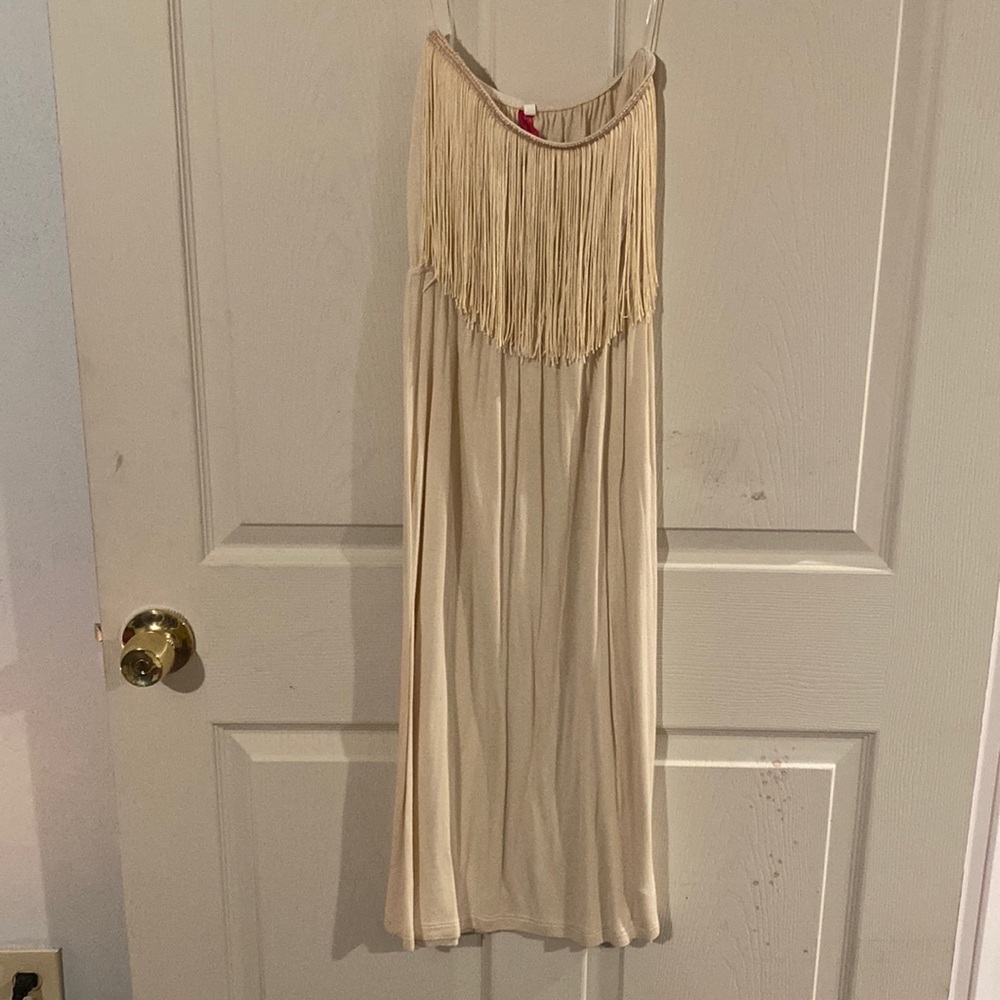Frilly beach dress